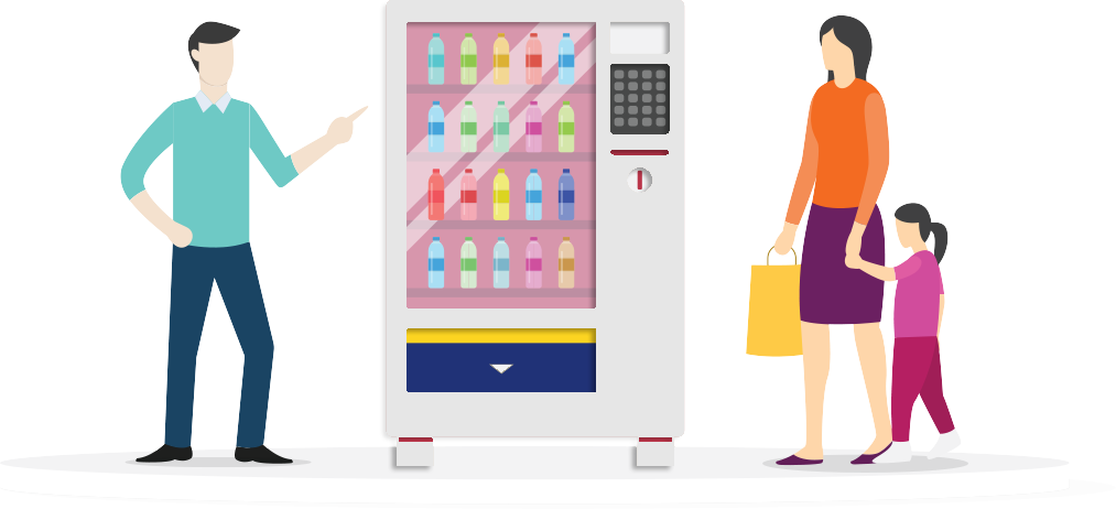 vending machine graphic